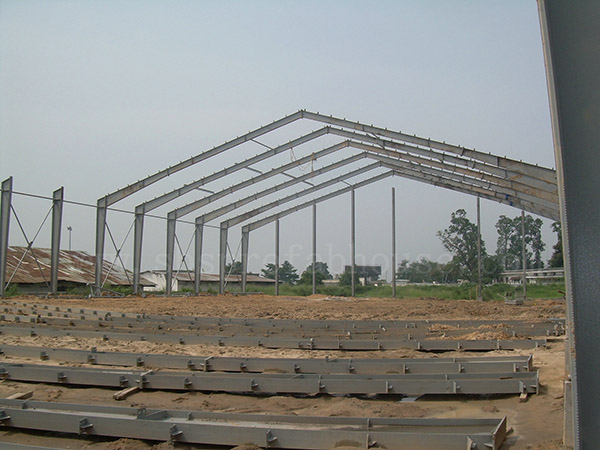 Steel Structure Workshop In Congo